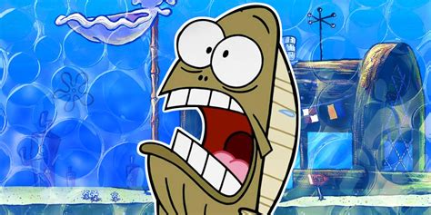 spongebob brown fish|that one fish from spongebob.